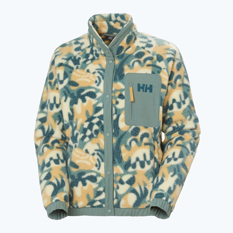 Damen Sweatshirt Hoodie Pullover Helly Hansen Imperial Printed Pile Snap sand bruce aop 5
