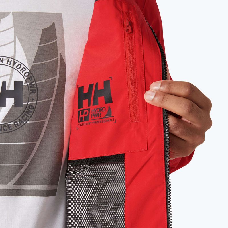 Segeljacke Herren Helly Hansen Hp Racing Hooded 2.0 alert red 5