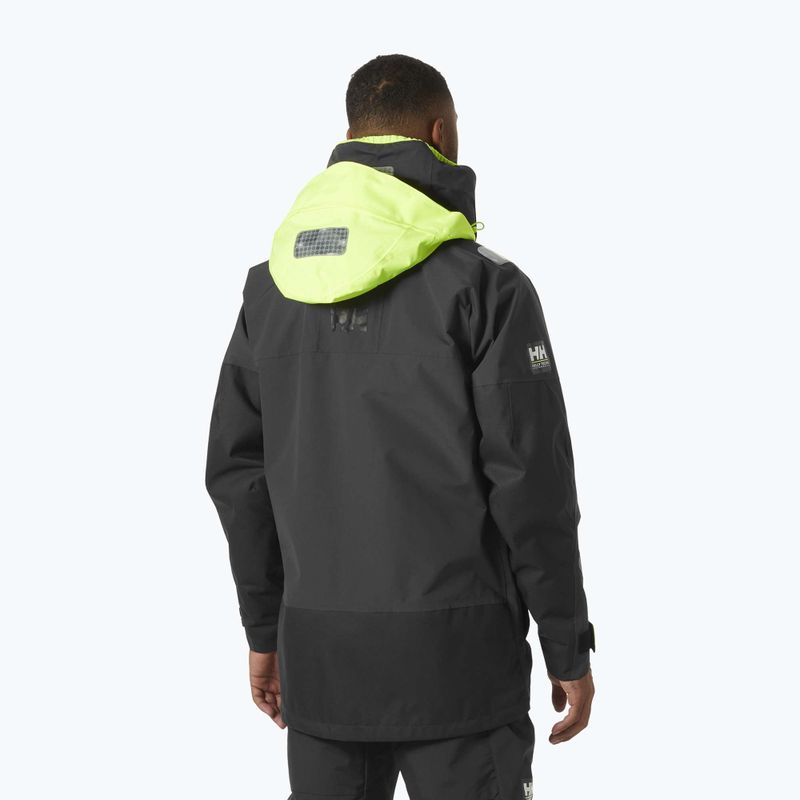 Helly Hansen Skagen Offshore Herren Regenjacke Ebenholz 2