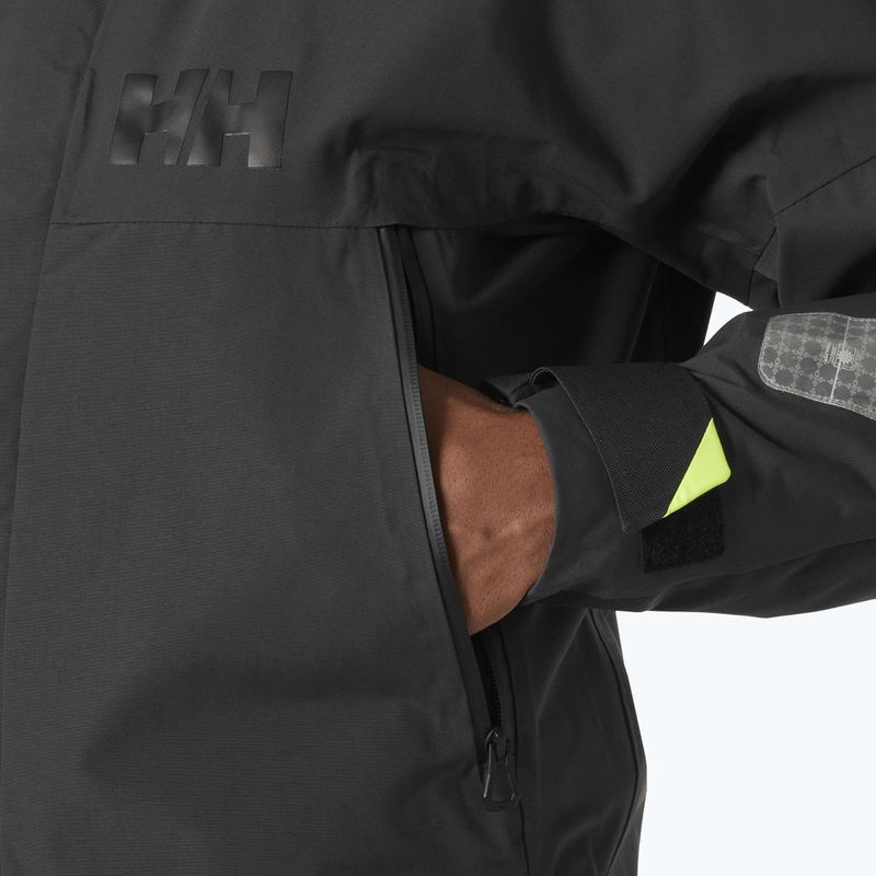 Helly Hansen Skagen Offshore Herren Regenjacke Ebenholz 7