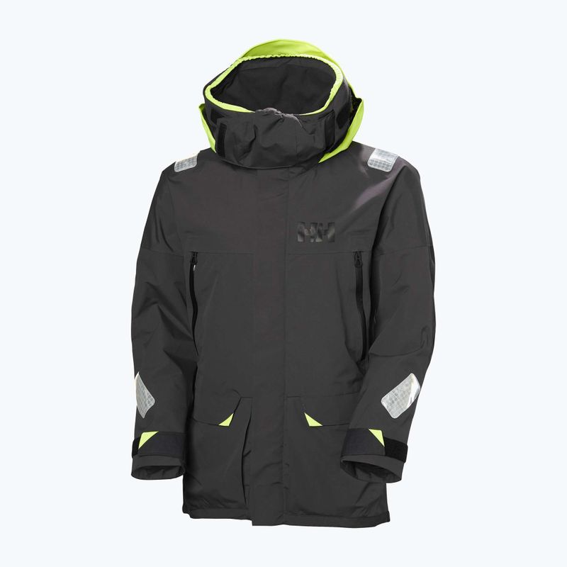 Helly Hansen Skagen Offshore Herren Regenjacke Ebenholz 11