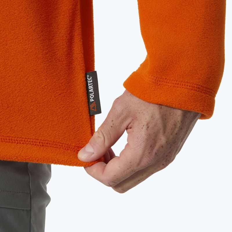 Hoodie Sweatshirt Damen Helly Hansen Daybreaker 1/2 zip patrol orange 4