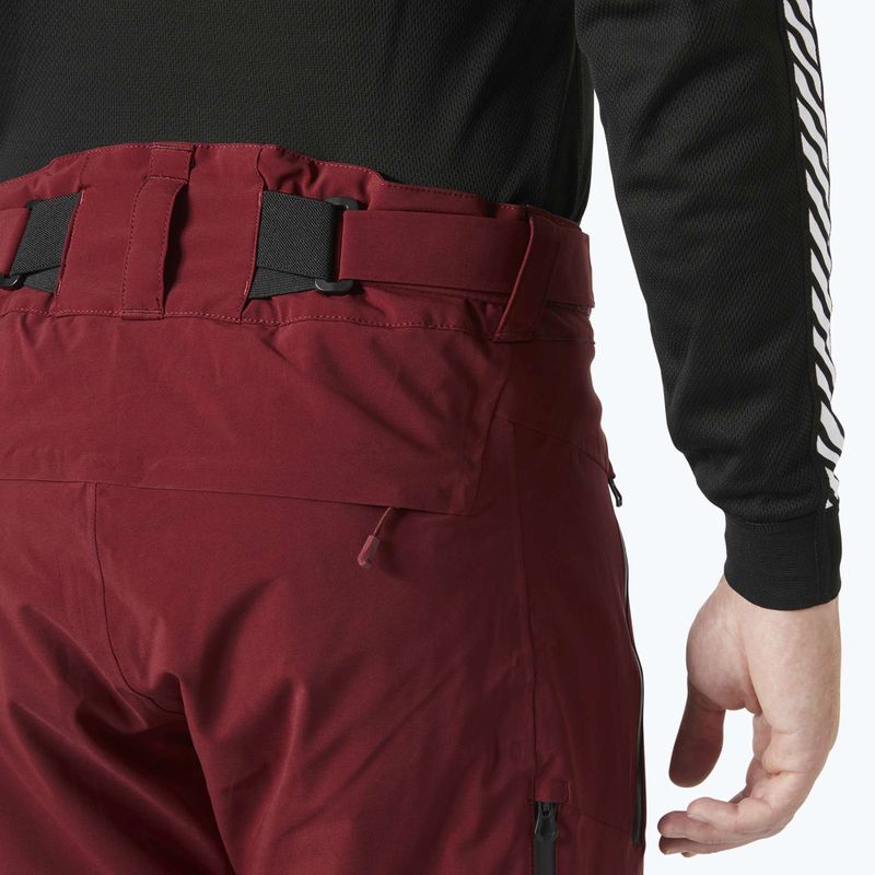 Herren Skihose Helly Hansen Alpha Lifaloft mars rot 4