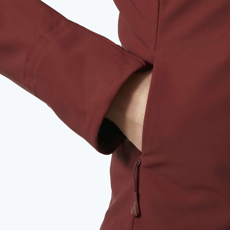 Damen-Skijacke Helly Hansen Avanti 3-In-1 Softshell Jacket mars red 6
