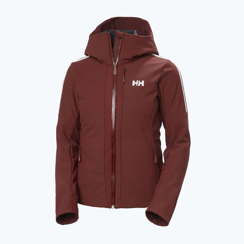 Damen-Skijacke Helly Hansen Avanti 3-In-1 Softshell Jacket mars red 12