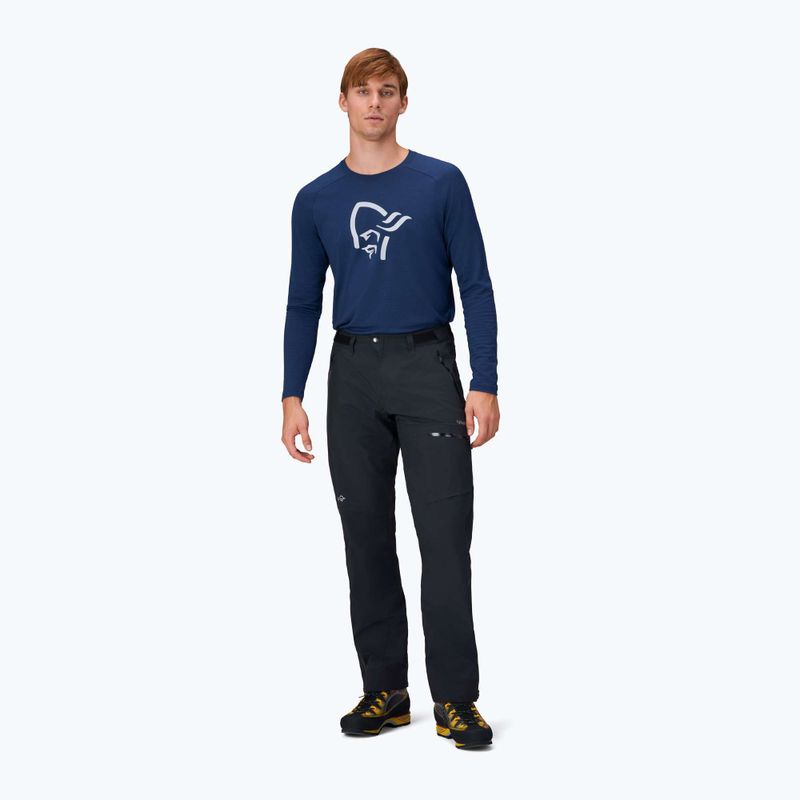 Herren-Trekkinghose NORRONA Falketind Gore-Tex caviar black 2