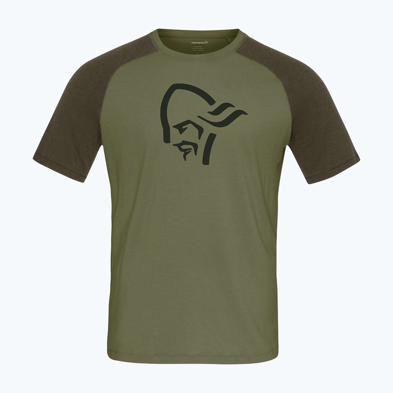 Herren-Trekkingshirt NORRONA Femund PureUll loden green 5