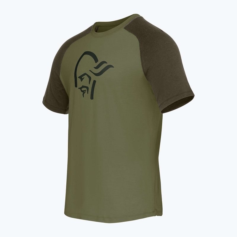 Herren-Trekkingshirt NORRONA Femund PureUll loden green 7