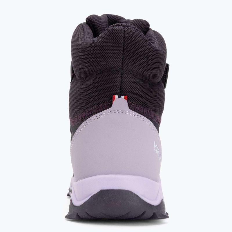 Kinderschuhe Viking Footwear Track Warm Waterproof 2V aubergine 6