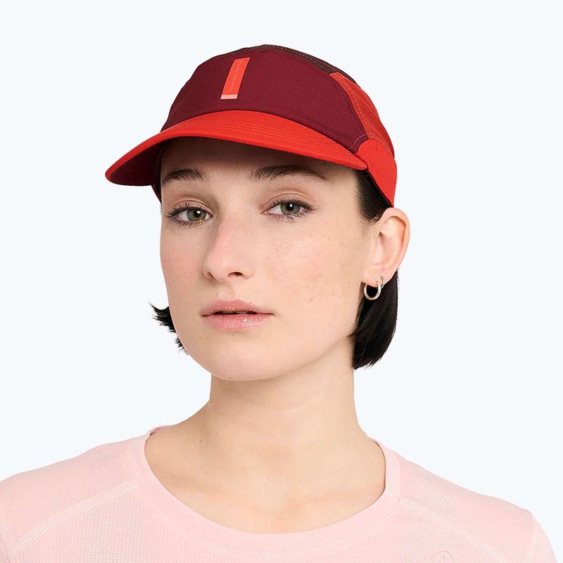 Ciele Athletics FSTCap SC Comp IconicVC Kappe mit Schirm crimson red/glade 6