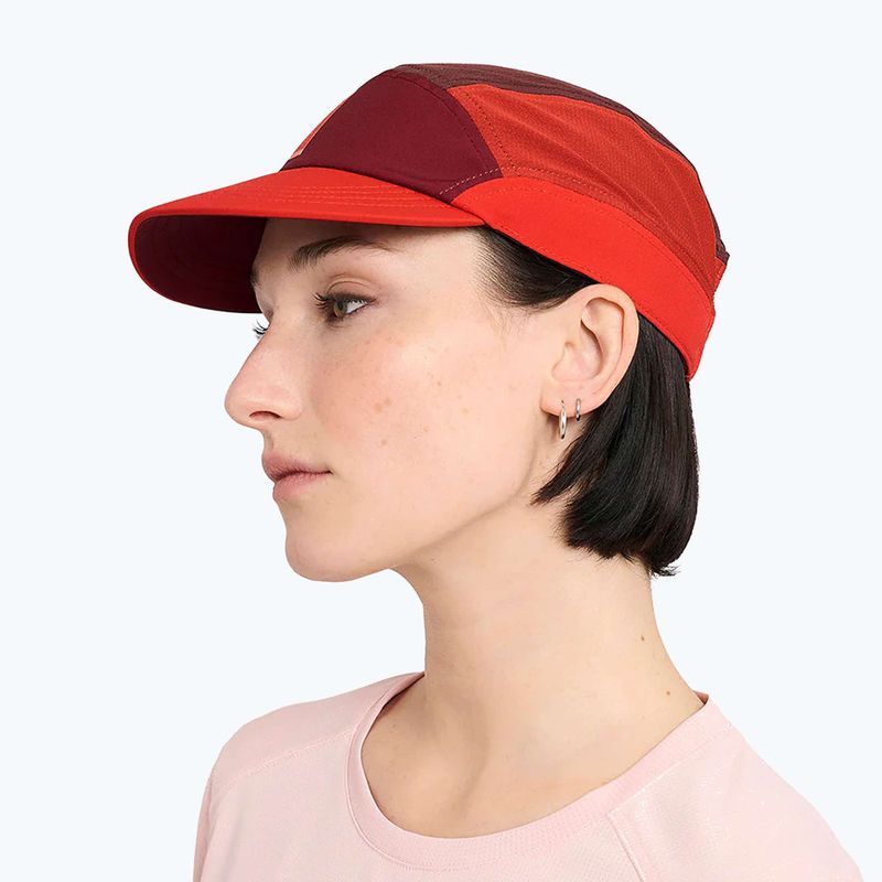 Ciele Athletics FSTCap SC Comp IconicVC Kappe mit Schirm crimson red/glade 7