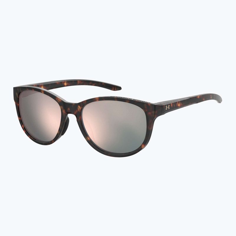 Under Armour Damen-Sonnenbrille 0014/G/S S3 havanna/rosa gold mehrlagig 2