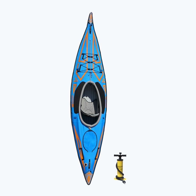 Aufblasbares Kajak 1-Person Advanced Elements AdvancedFrame Expedition TM Elite with Pump blue/orange