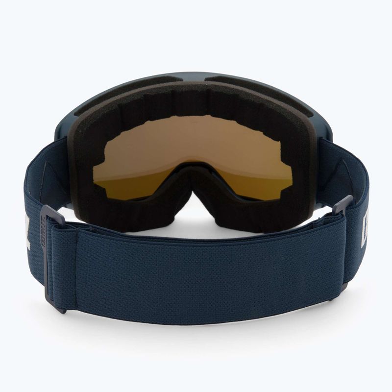 Skibrille Bliz Spark dark blue/brown&blue 3