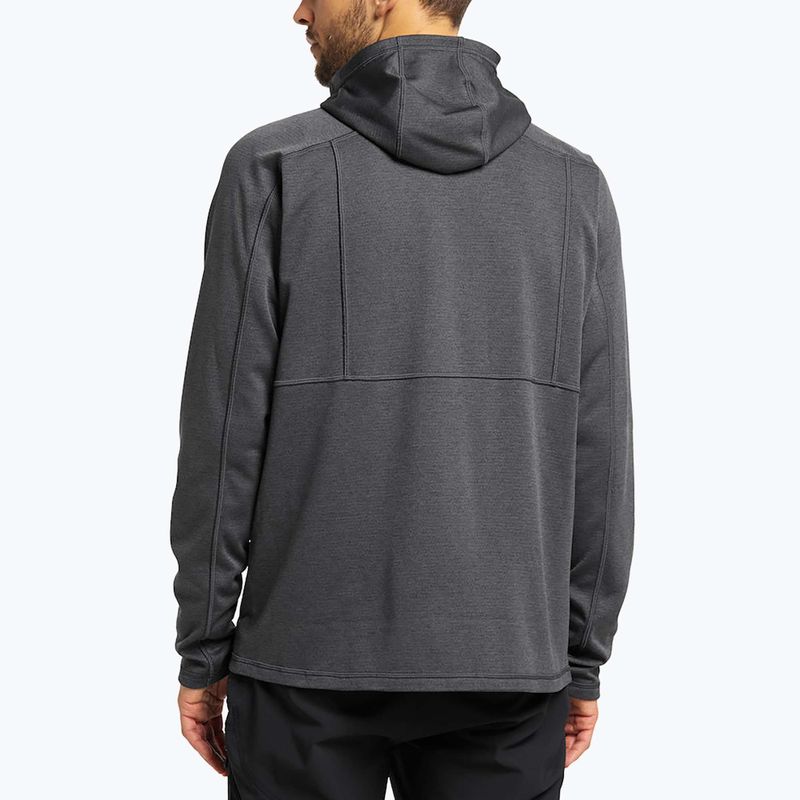 Herren-Trekking-Sweatshirt Haglöfs Velum Hood grau 605069 2