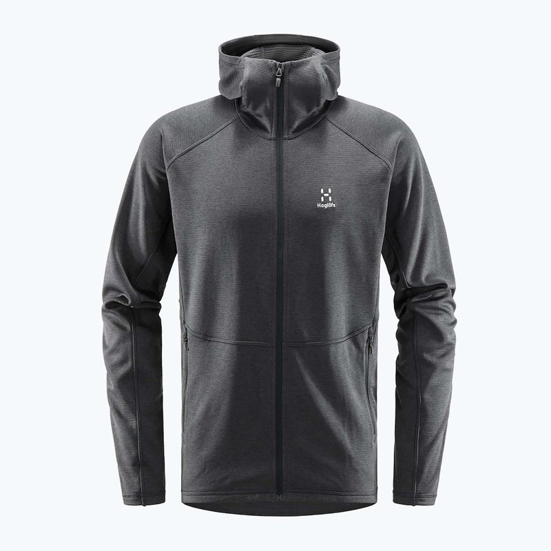 Herren-Trekking-Sweatshirt Haglöfs Velum Hood grau 605069 3