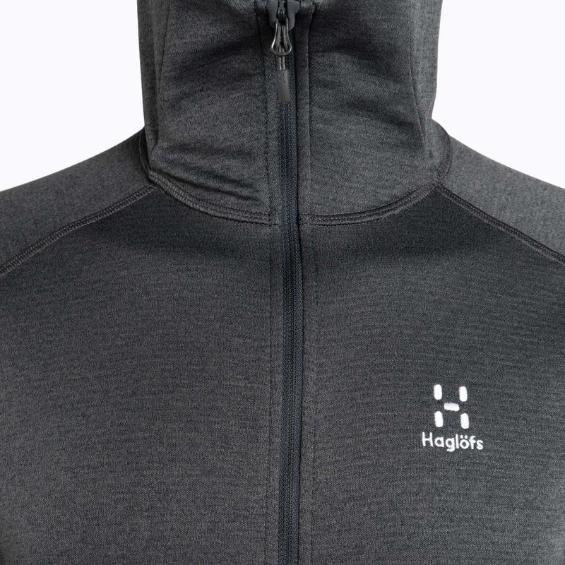 Herren-Trekking-Sweatshirt Haglöfs Velum Hood grau 605069 5