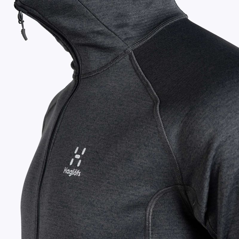 Herren-Trekking-Sweatshirt Haglöfs Velum Hood grau 605069 6
