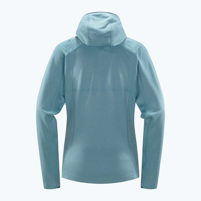 Damen-Trekking-Sweatshirt Haglöfs Skuta Hood blau 605072 2