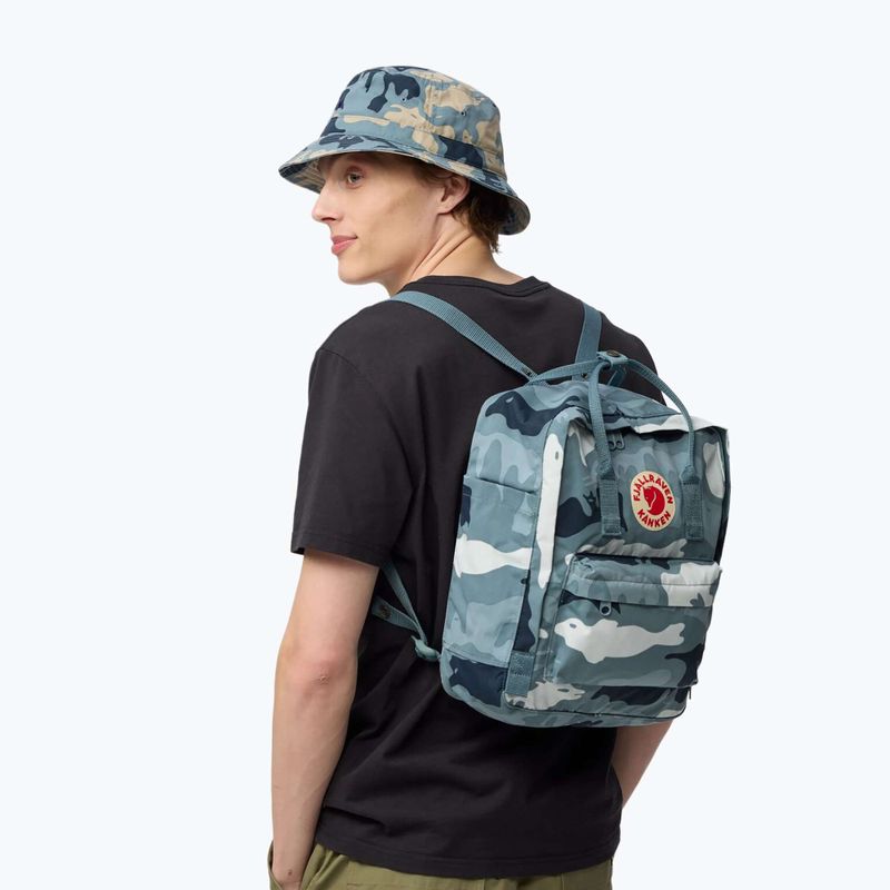 Stadtrucksack Fjällräven Kanken Graphics 16 l nimbus blue/hidden animals 6