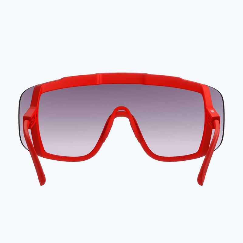 Sonnenbrille POC Devour prismane red/clarity road/Paartly sunny gold 3