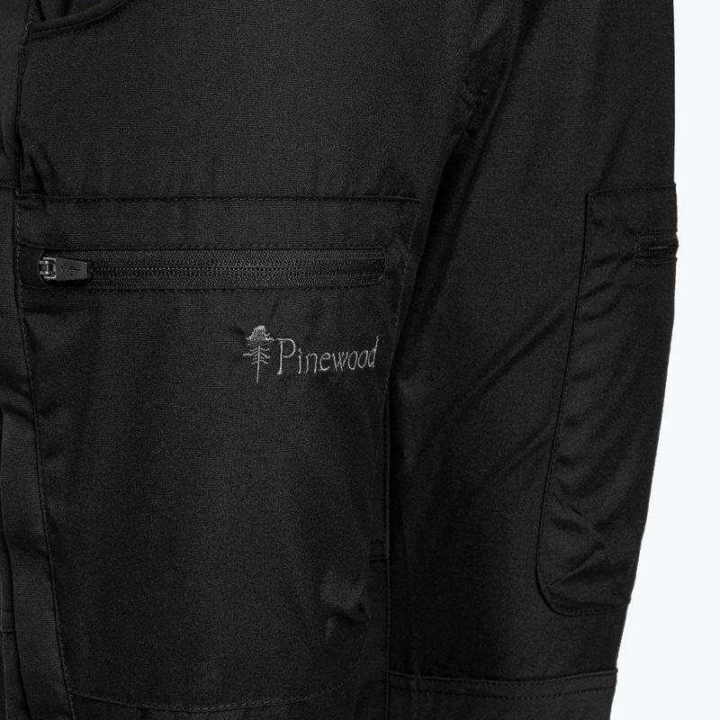 Damen-Trekkinghose Pinewood Caribou TC schwarz/schwarz 3