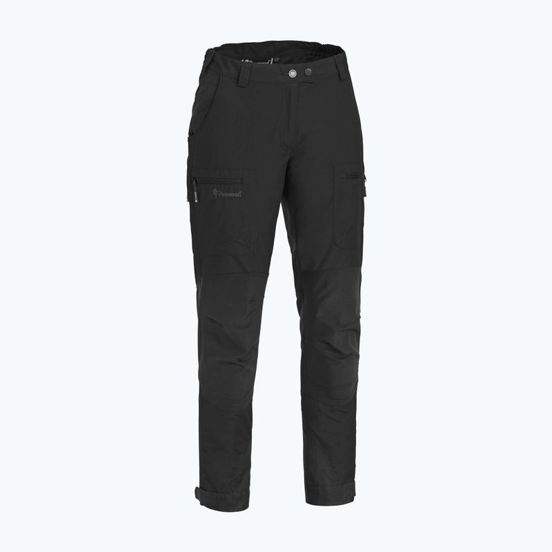 Damen-Trekkinghose Pinewood Caribou TC schwarz/schwarz 5