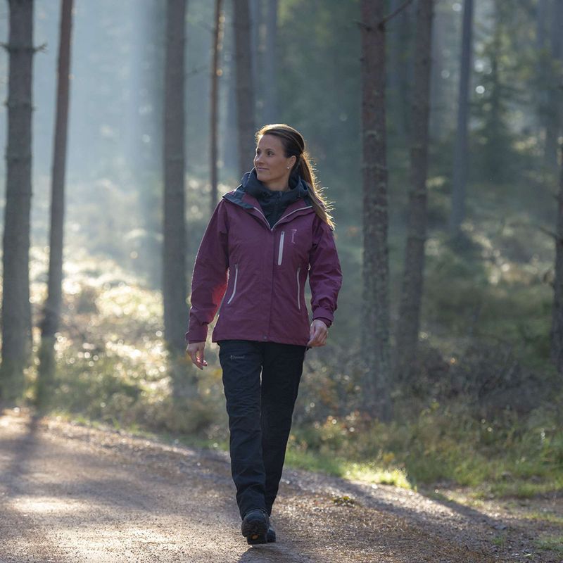 Damen-Trekkinghose Pinewood Caribou TC schwarz/schwarz 6
