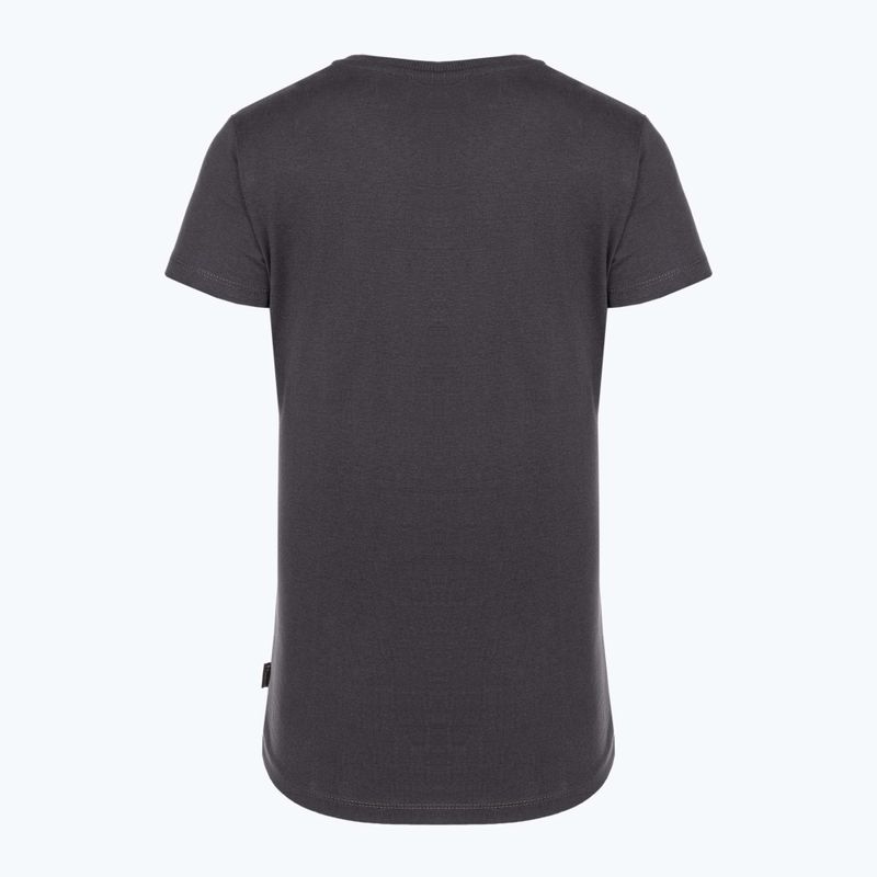 Pinewood Outdoor Life Damen-T-Shirt dunkel-anthrazit 2