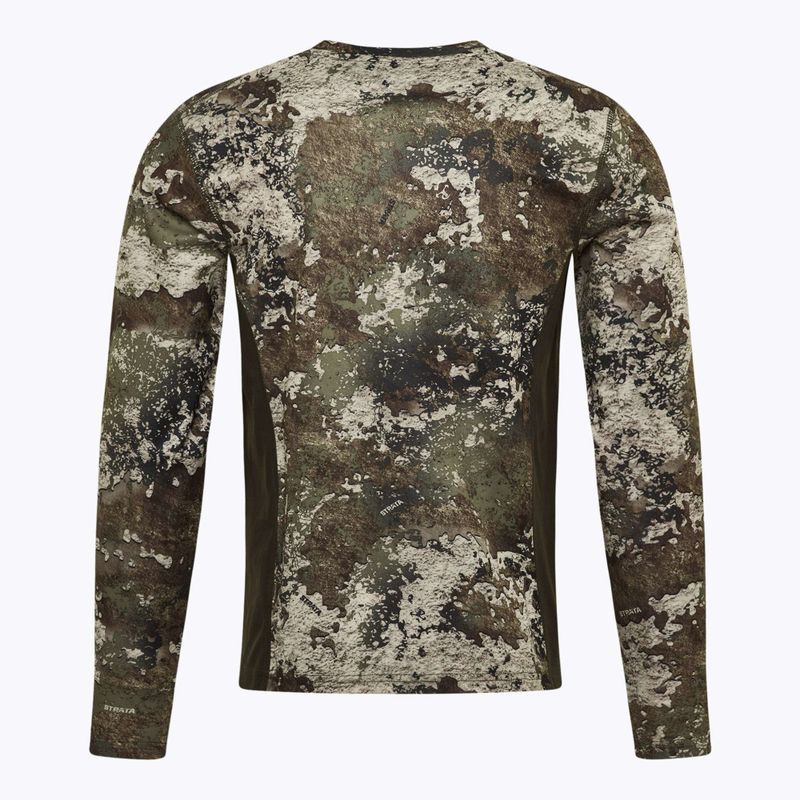 Trekking Longsleeve Herren Pinewood Furudal Camou InsectSafe strata/moss green 2