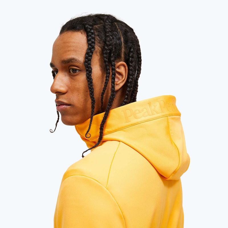 Herren Peak Performance Rider Tech Zip Hood blazing orange 3