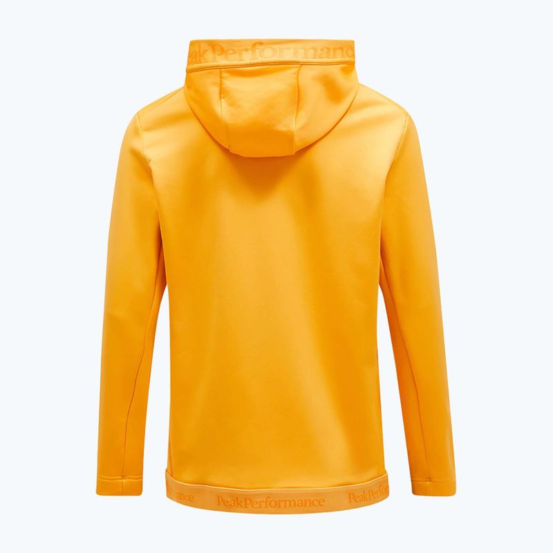 Herren Peak Performance Rider Tech Zip Hood blazing orange 5