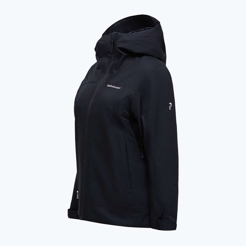 Damen-Skijacke Perak Performance Rider Tech Insulated black 3
