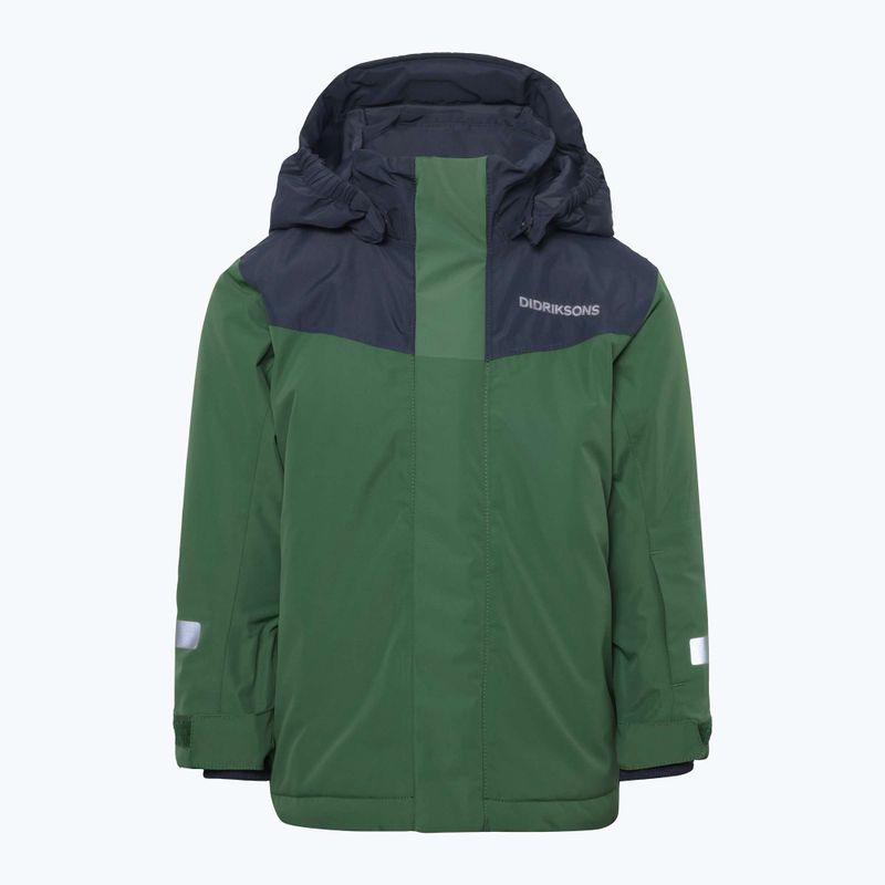 Kinder-Skiset Didriksons Skare pine green 3