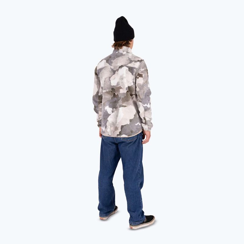 Sweatshirt Hoodie Herren Colourwear Snap Pile water camo 4