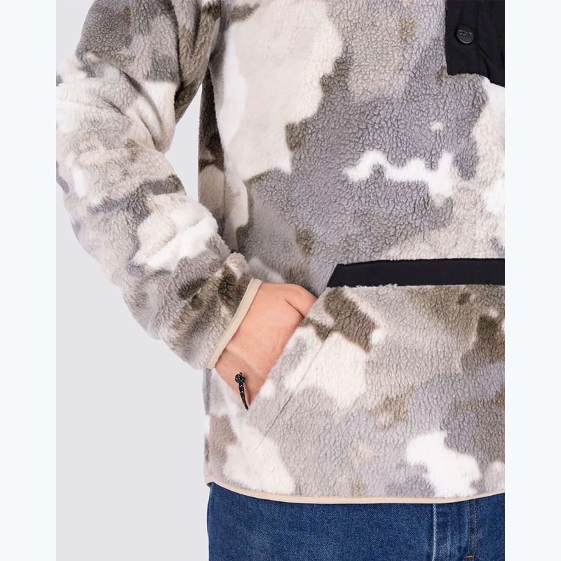Sweatshirt Hoodie Herren Colourwear Snap Pile water camo 5