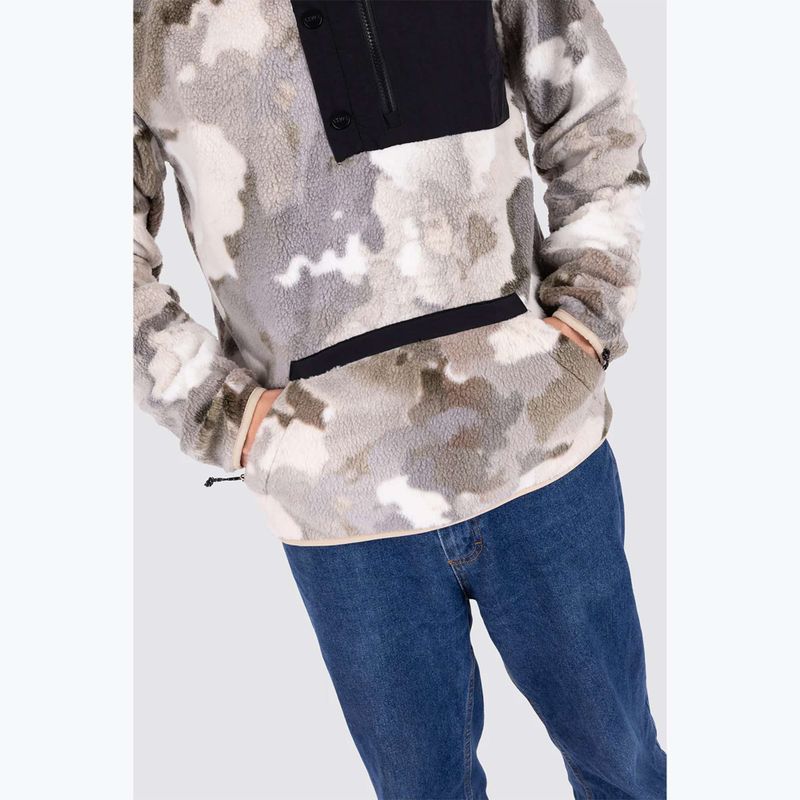 Sweatshirt Hoodie Herren Colourwear Snap Pile water camo 6