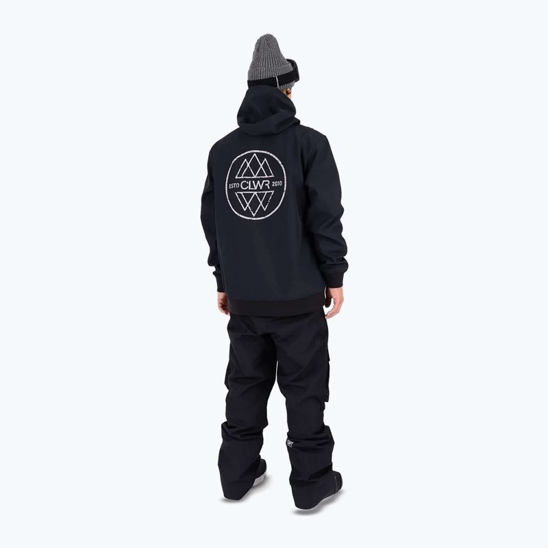 Snowboard Hoodie Colourwear Est 2010 Hood black 3
