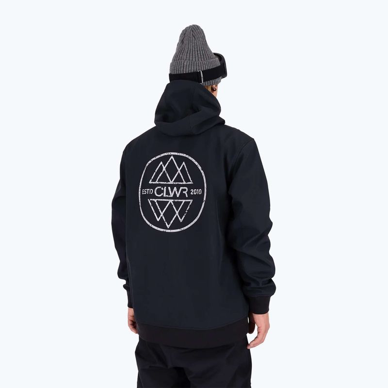 Snowboard Hoodie Colourwear Est 2010 Hood black 4
