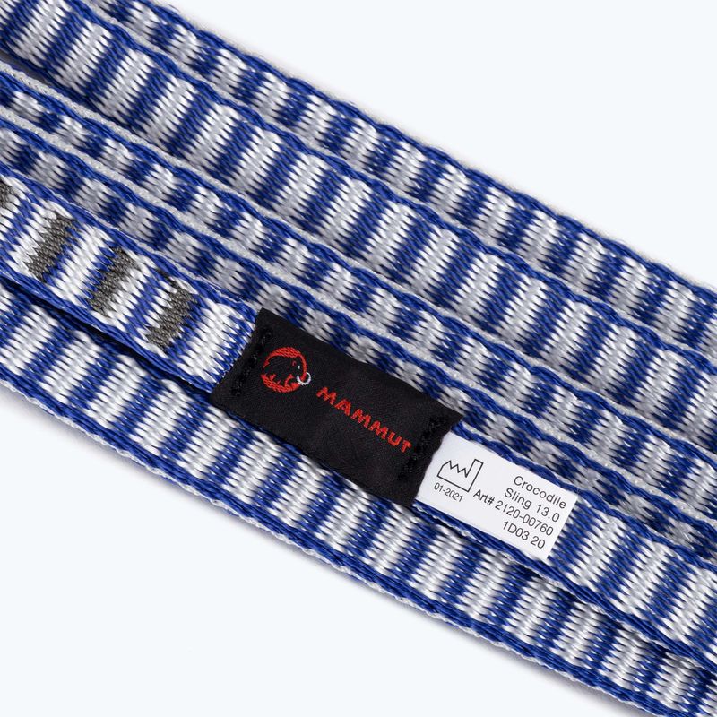 MAMMUT Krokodilschlinge 13.0 Klettergurt blau 2