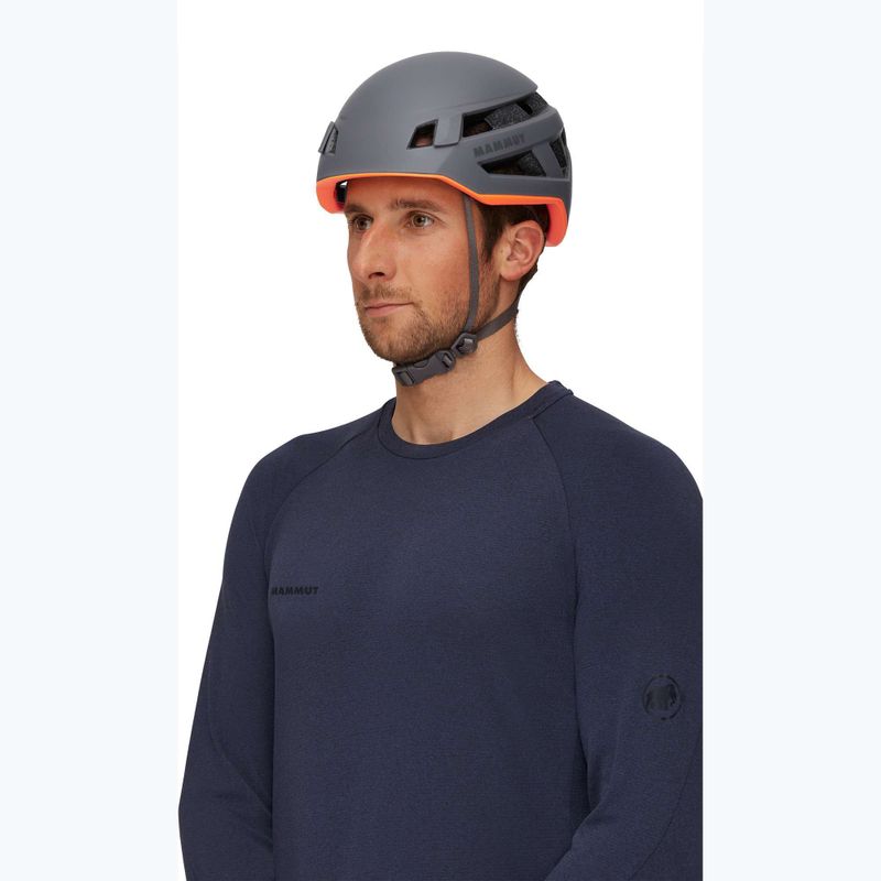 MAMMUT Crag Sender Kletterhelm grau 8