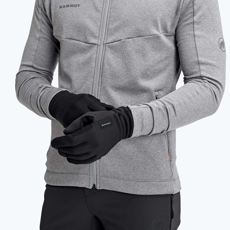 Mammut Fleece Pro Trekking-Handschuhe schwarz 5