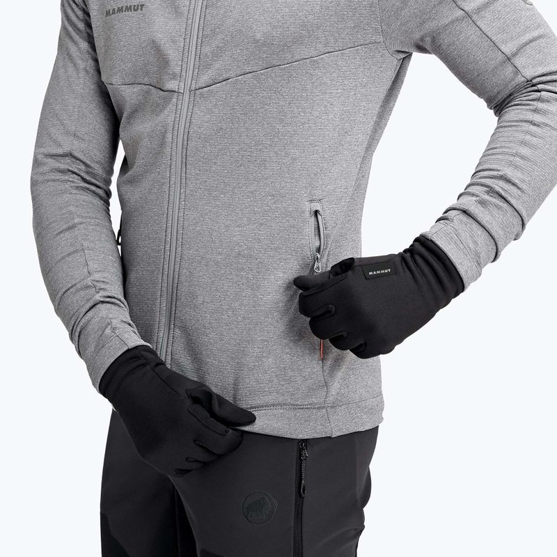 Mammut Fleece Pro Trekking-Handschuhe schwarz 6
