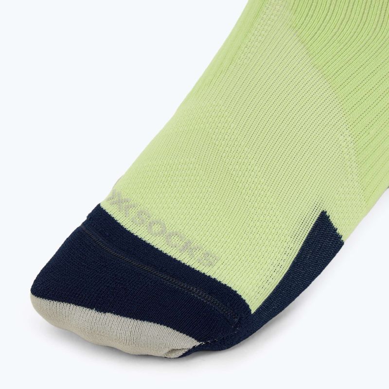 Men's X-Socks Run Perform Knöchelsocken neolime/x schwarz 3