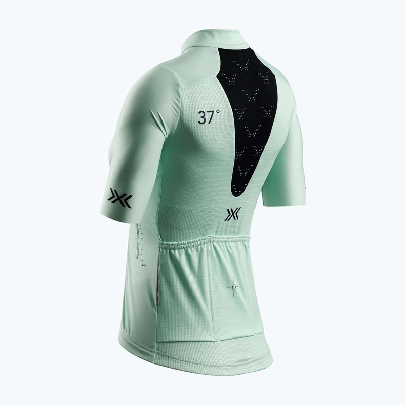 Damen-Fahrradtrikot X-Bionic Corefusion Ride Jersey digital lime 8