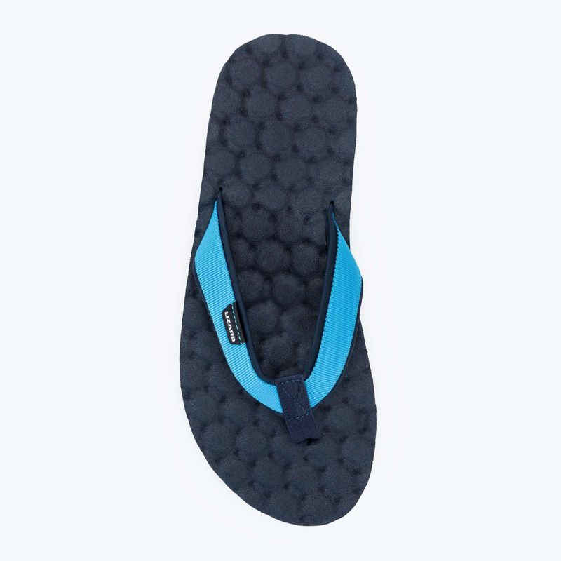 Lizard Way Herren-Flip-Flops mitternachtsblau/atlantikblau 5