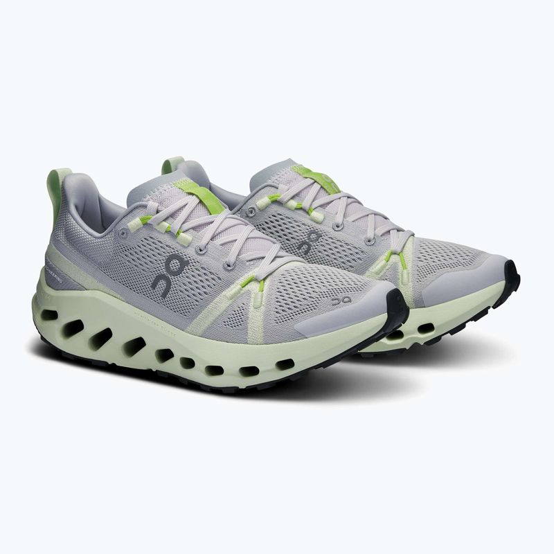 Women's On Cloudsurfer Trail Laufschuhe frost/lima 8