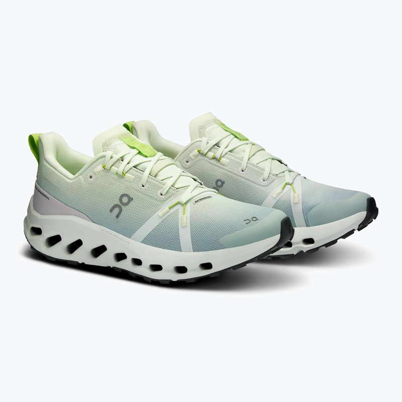 Damen Laufschuhe On Cloudsurfer Trail Wasserdicht lima/mineral 8