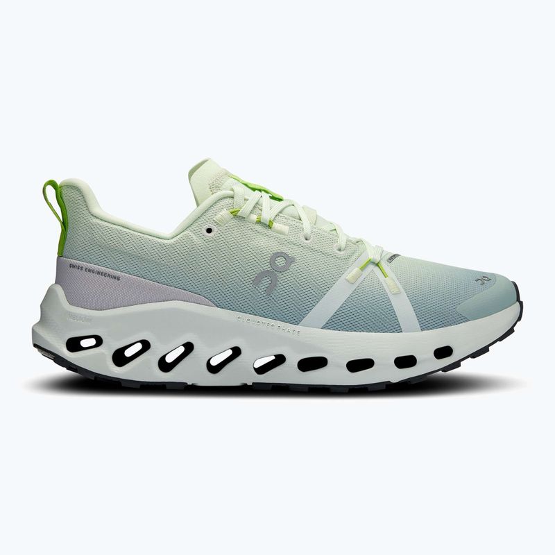 Damen Laufschuhe On Cloudsurfer Trail Wasserdicht lima/mineral 9