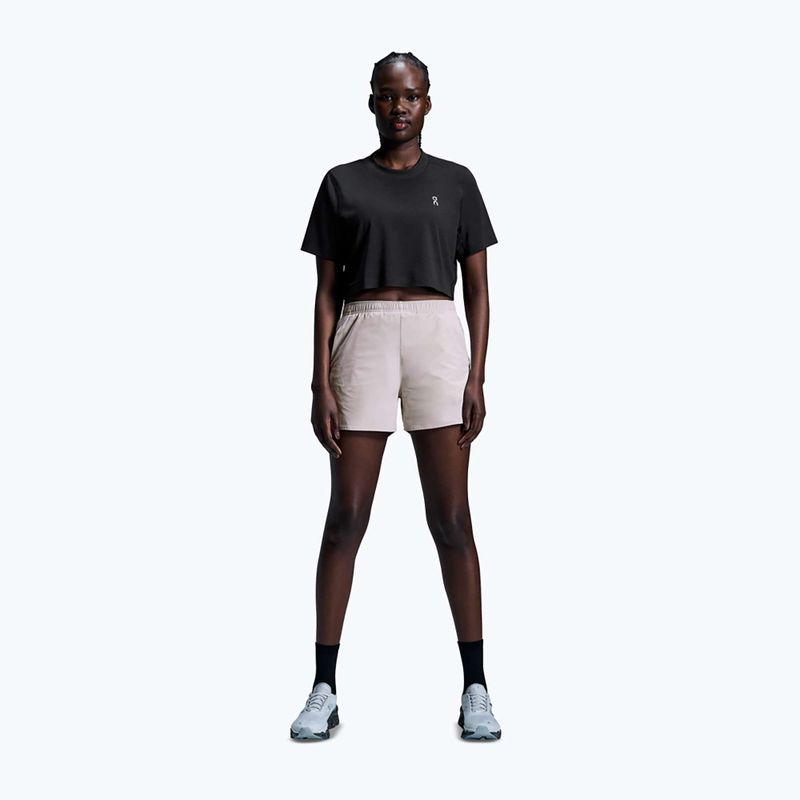 Damen-Trainings-T-Shirt On Train-T Crop black 2